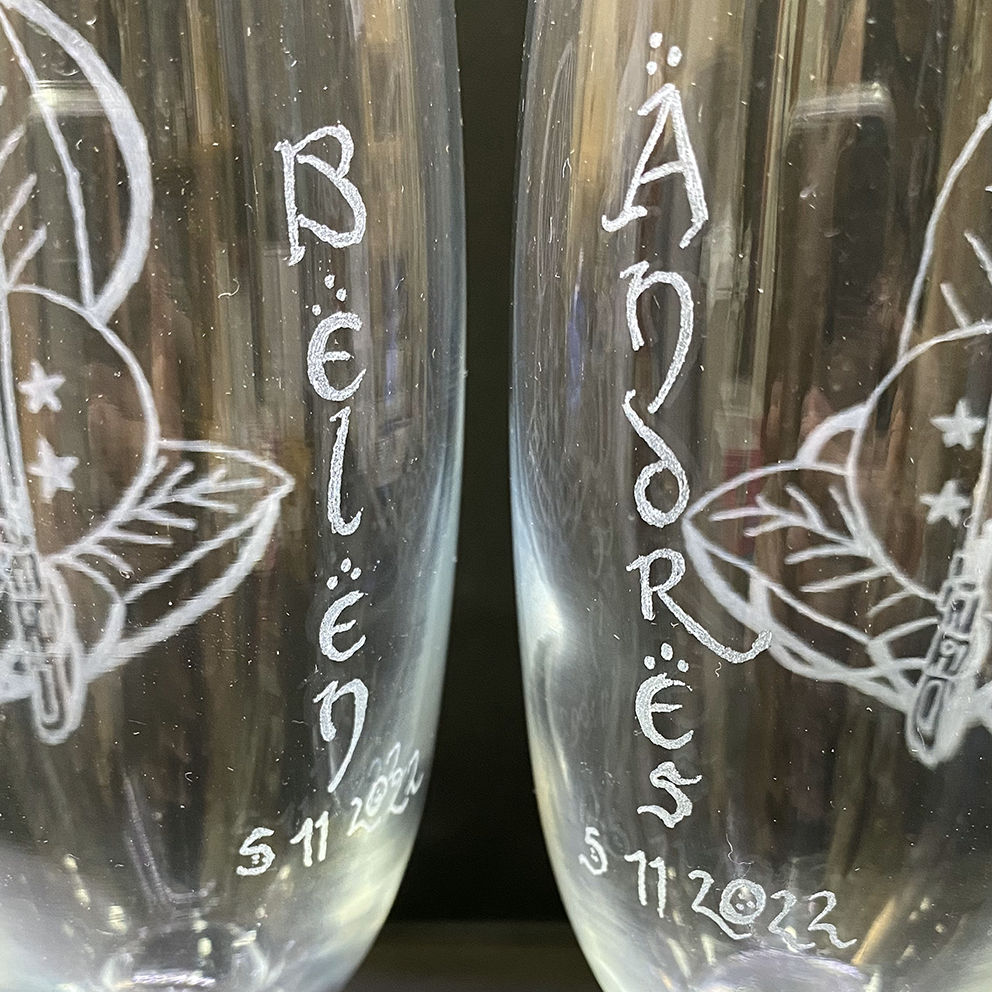 Copa de chámpan personalizada - Imagen 5