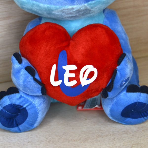 Peluches de nacimiento - Stitch con corazón - Imagen 4