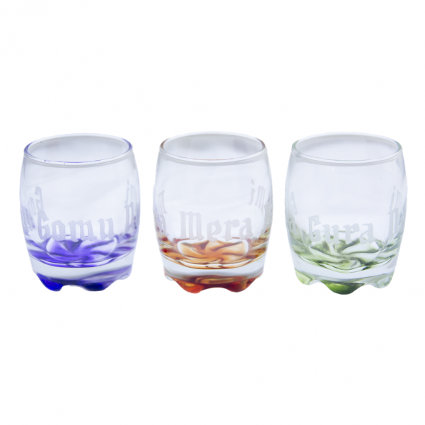 Frutas del diablo - Lote de chupitos de 6 colores - Imagen 2
