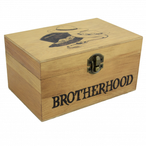 Caja con 3 chupitos "pistoleros" Brotherhood