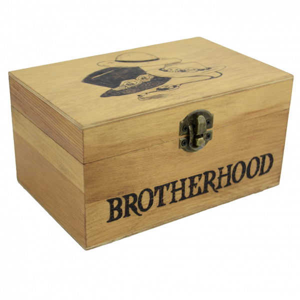 Caja con 3 chupitos "pistoleros" Brotherhood
