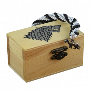 Pulsera Kumihimo con caja